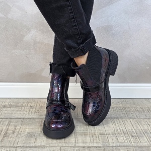 MANOS.RO Ghete dama piele naturala GD2636 - Img 4