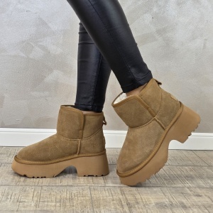 MANOS.RO Ghete dama piele naturala Water Repellent ANA VIOTTI GD2340