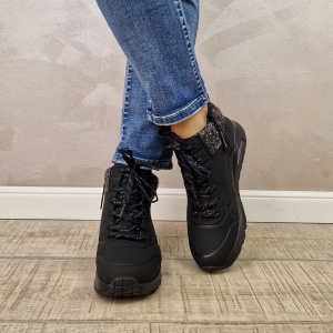 MANOS.RO Ghete dama Skechers 310566L BLK - Img 2