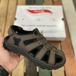 MANOS.RO Pantofi barbati SLIPS-INS Skechers 204348 CHOC - Img 3