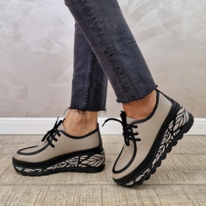 MANOS.RO Pantofi casual dama piele naturala PC1964 - Img 1
