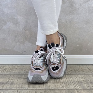 MANOS.RO Pantofi dama casual sport piele naturala FEEL PS749 - Img 3