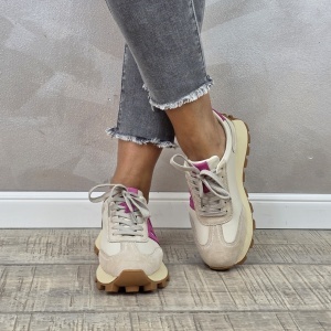 MANOS.RO Pantofi dama casual sport piele naturala Filippo PS599 - Img 3