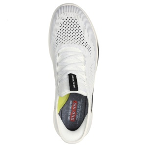 Pantofi barbati Skechers SLADE - QUINTO D 210810 WHT - Img 3