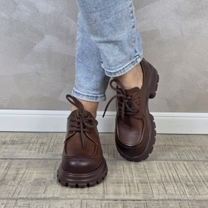 Pantofi dama casual FORMAZIONE piele naturala PC2360 - Img 2