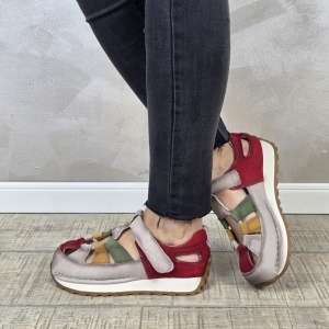 Pantofi dama casual Formazione piele naturala PV2149 - Img 2