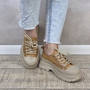 Pantofi dama casual Franco piele naturala PC2339 - Img 4