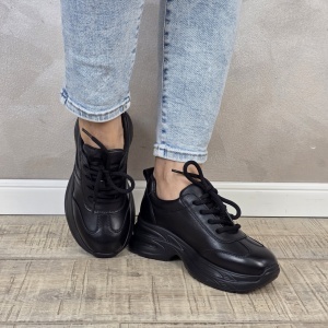 Pantofi dama casual Franco piele naturala PS687 - Img 3