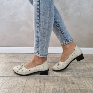 Pantofi dama piele naturala PC1115 - Img 2