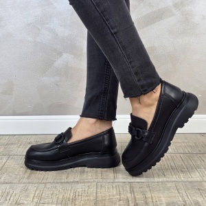 Pantofi dama sport FORMAZIONE piele naturala PC2313 - Img 4