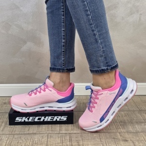Pantofi dama sport Skechers®, GLIDE-STEP, din material textil 303654L PKBL