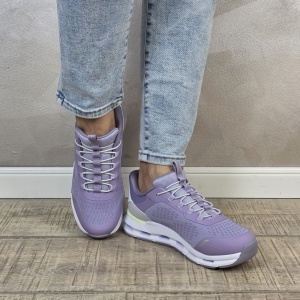 Pantofi dama sport Skechers® ,GLIDE-STEP, din material textil 303654 LVMT - Img 6