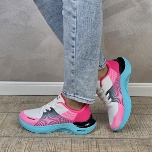 Pantofi dama sport Skechers®Sneakers Snoop Dogg: Snoop Ace - Cyber Walker 186025 WLBP - Img 8