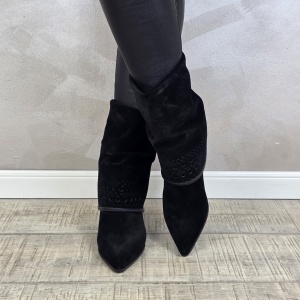 Botine/Ghete dama piele naturala MANOS.RO BT328 - Img 3