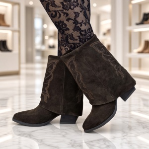 Botine/Ghete dama piele naturala MANOS.RO BT336