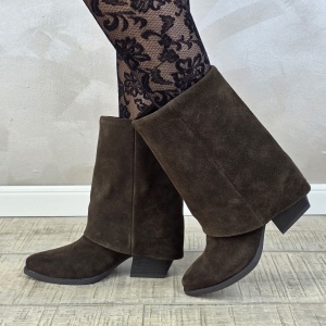 Botine/Ghete dama piele naturala MANOS.RO BT342