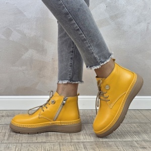 Ghete casual dama MANOS.RO piele naturala GD2329 - Img 1