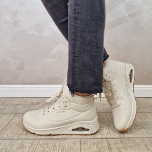 Ghete dama Skechers Sneakers high- Uno - Stand High 177097 OFWT - Img 3
