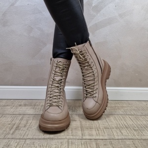 MANOS.RO Ghete dama CASUAL piele naturala CASPIAN GD2005