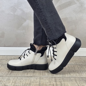 MANOS.RO Ghete dama casual sport piele naturala Filippo GS017