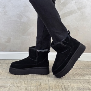 MANOS.RO Ghete dama piele naturala Water Repellent ANA VIOTTI GD2382 - Img 3