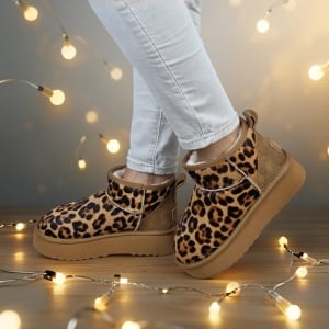 MANOS.RO Ghete dama piele naturala Water Repellent ANA VIOTTI GD2428