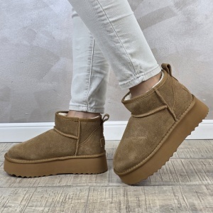 MANOS.RO Ghete dama piele naturala Water Repellent ANA VIOTTI GD2437 - Img 4