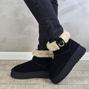 MANOS.RO Ghete dama piele naturala Water Repellent ANA VIOTTI GD2528 - Img 5