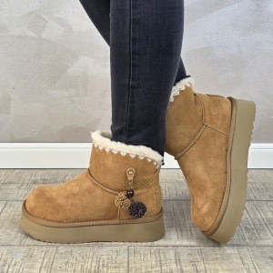 MANOS.RO Ghete/Pantofi dama piele naturala Water Repellent ANA VIOTTI GD2623