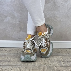 MANOS.RO Pantofi dama casual sport piele naturala FEEL PS750 - Img 3