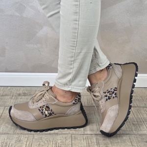 MANOS.RO Pantofi dama casual sport piele naturala Filippo PC2353