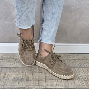 MANOS.RO Pantofi dama casual sport piele naturala FILIPPO PC2393 - Img 4