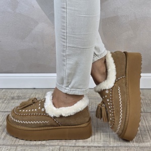 MANOS.RO Pantofi dama piele naturala Water Repellent ANA VIOTTI PC2301 - Img 4