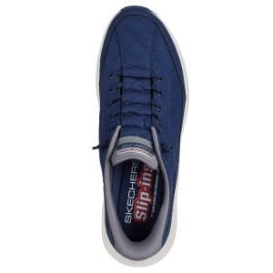 Pantofi barbati Skechers Skechers Slip-on- Contour Foam - Cozy Fit 232619 NVGY - Img 6