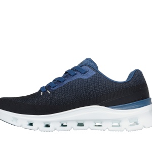 Pantofi barbati Skechers Slip-on- Glide-Step Pro - Waverra 233132 BKBL - Img 5
