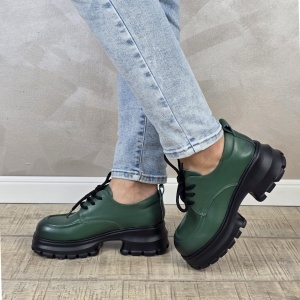 Pantofi dama casual FORMAZIONE piele naturala PC2357 - Img 4