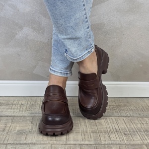 Pantofi dama casual FORMAZIONE piele naturala PC2363 - Img 2