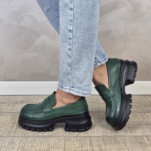 Pantofi dama casual FORMAZIONE piele naturala PC2365 - Img 3