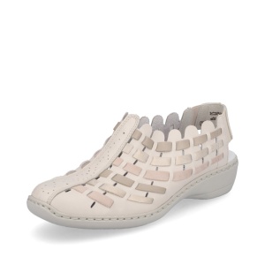 Pantofi dama piele naturala Rieker 413V8-60 - Img 4