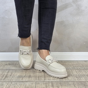 Pantofi dama sport FORMAZIONE piele naturala PC2314 - Img 3