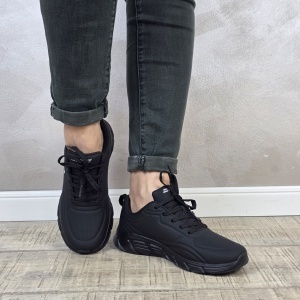 Pantofi dama sport Skechers® Bobs Squad Chaos 117715 BBK - Img 3
