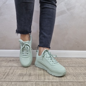 Pantofi dama sport Skechers UNO LITE 310387L SAGE - Img 2