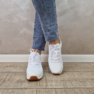 Pantofi dama sport Skechers UNO LITE 310545L WHT - Img 2