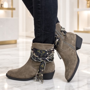 Botine/Ghete dama piele naturala MANOS.RO BT335