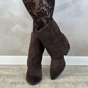 Botine/Ghete dama piele naturala MANOS.RO BT338 - Img 2