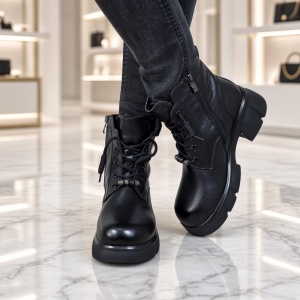 Botine/Ghete dama piele naturala MANOS.RO GD2591