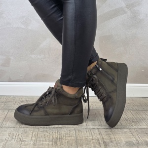 MANOS.RO Ghete dama casual Formazione piele naturala GD2380 - Img 2