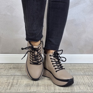 MANOS.RO Ghete dama casual sport piele naturala Filippo GD2632 - Img 3