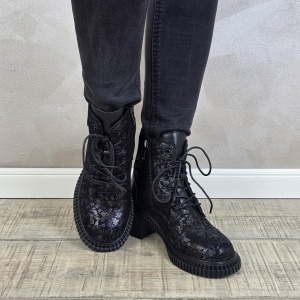 MANOS.RO Ghete dama casual sport piele naturala Filippo GD2652 - Img 4