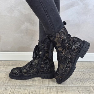 MANOS.RO Ghete dama casual sport piele naturala Filippo GD2653 - Img 2